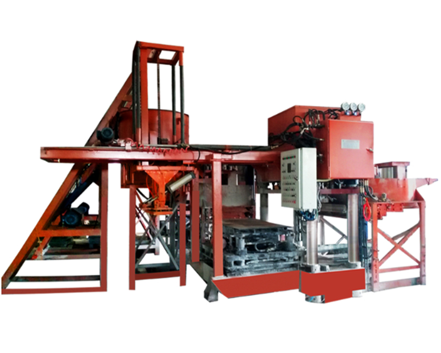 Qps-800h automatic wet filter press concrete sidestone forming machine